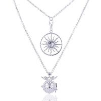 Angel Wing Vintage Lava Stone Locket Aromatherapy Lava Rock Diffuser Necklace Essential Oil Pendant Sun Flame Charms