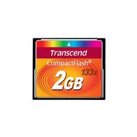 Transcend 2GB CompactFlash Card (133x) - 2 GB