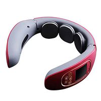 LLMLCF Multifunction Neck Massager,Electromagnetic Pulse Cervical Massager,Neck Massager Electric Cervical Treatment Physical Therapy Multi-Function 4 Modes of Massage