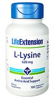 L-Lysine 620 mg, 100 Vegetarian Capsules-Pack-2