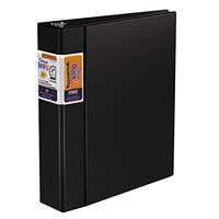 QuickFit Heavy Duty Commercial Binder, 2 Inch, D Ring, Black (29031)