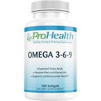ProHealth Omega 3-6-9 (100 Large softgels)