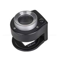 Magnifier Folding 36X Magnifier Metal Magnifier Magnifying Glass with Scale for Textile Optical Jewelry Tool Reading Magnifier