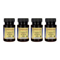 Swanson Saw Palmetto Complex Urinary Prostate Support 60 Sgels 4 Pack