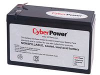 CyberPower RB1280 Replacement Battery Cartridge, Maintenance-Free, User Installable