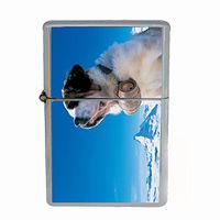 Dog St Bernard 02 Dual Torch Lighter