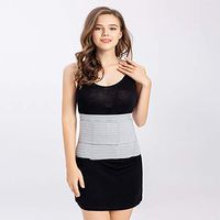 SUISONG Postpartum Belt, Postpartum Postnatal Recovery Maternity Support Belt for Women, Pregnancy Belly Band Waist Trimmer Belt Slimming Body Shaper Belt (S, Grey)