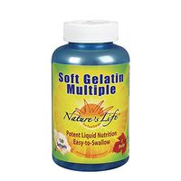 Nature's Life Soft Gelatin Multiple Softgels, 120 Count