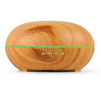 Kanzd LED Atomizer Marble Design Aroma Diffuser Essential Oil Ultrasonic Air Humidifier Purifier (B)