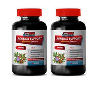 Immunity Booster Vitamins - Adrenal Support - GMO Free - Advanced Complex - Premium Dietary Supplement - Astragalus Root Capsules - 2 Bottles 120 Capsules