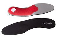 WellBeing Pro Slimline Sports Series with Adhesive Heel Impact Absorber Pad 40/41 EU Red