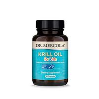 Dr. Mercola, Krill Oil for Kids, 30 Servings (60 Capsules), Source of Omega 3 Fatty Acids, MSC Certified, Non GMO, Soy Free, Gluten Free