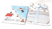Rene Rofe and LF Fox Bath and Blanket Gift Set