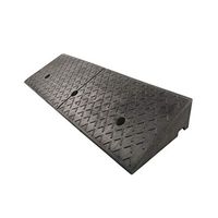 Rubber Roadside Ramps, Car Stroller Locomotive Bicycle Mat- Car Repair Shop Store Garage Ramps Damping Pad Vehicle Ramps (Color : Black)