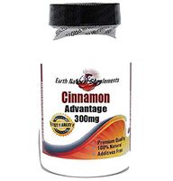 Cinnamon Advantage 300mg * 90 Caps 100% Natural - by EarhNaturalSupplements