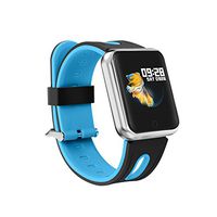 Smart Watchfor Blood Pressure - US taStone Smart Wrist Heart Rate Monitor Fitness Activity Tracker Accurate Bluetooth Band for iPhone X/XS Max,Samsung Galaxy S9/S10+,All Android Smart Phones,Blue