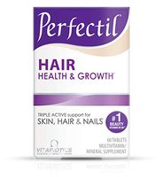 Vitabiotics Perfectil Hair Multivitamin | Hair Growth and Strengthening | Formula for Thicker, Healthy Hair | Vitamin D, Vitamin E, Collagen, Biotin, and More