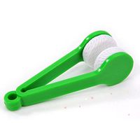 Healifty 5pcs Mini Sun Glasses Eyeglass Microfiber Spectacles Cleaner Soft Brush Cleaning Tool Chips