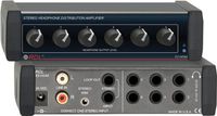 Stereo Headphone Distribution Amp - 1X6 Rear-Panel Outputs