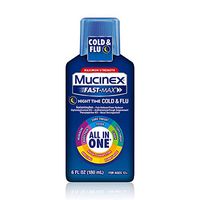 Mucinex Fast-Max Max Strength Night Cold & Flu Liquid 6 oz