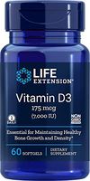Life Extension Vitamin D3 7,000 IU, 60 softgels