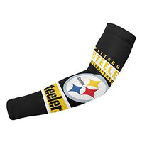 Jacoci Custom Pittsburgh Steelers Cooling Arm Sleeves Sun UV Protection for Men & Women Sports