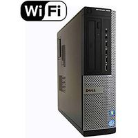 Dell Optiplex 7010 Business Desktop Computer Tower PC (Intel Ci5-3470, 8GB RAM, 120GB SSD, WiFi, DVD-RW, USB 3.0) Windows 7 Pro - 32 Bit (Certified Refurbished)