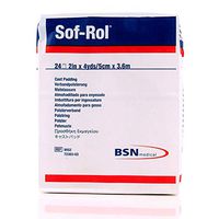 BSN 9052 2 in. x 4 Yard Sof-Rol Cast Padding Synthetic Rayon, 24 Rolls per Bag