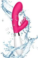 Powerful Wand Massager with 10 Vibration Modes, Wireless Handheld Waterproof Quiet Rechargeable Portable Personal Full Body Massager Stress Relaxing Ur Body - Pink