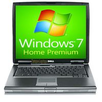 Dell Laptop Latitude D520 Notebook - 1.66GHz - 1GB RAM - 60GB Hard drive ? DVD+CDRW - Windows 7 Home Premium