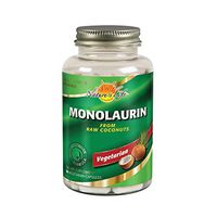 Nature's Life Monolaurin Capsules, 990 mg | Vegetarian | Support For Healthy Immune Function & Digestion | Optimal Wellness Benefits | 90 ct