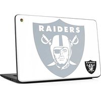 Skinit Decal Laptop Skin for Chromebook 14 G5 - Officially Licensed NFL Oakland Raiders Double Vision Design