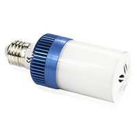 Reiko Bluetooth LED Light Bulb with Audio Speaker for Smartphones - Retail Packaging - Blue