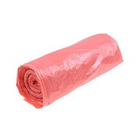 1 Roll Small Disposable Garbage Bag Thicken Clear Trash Bags Durable Plastic Bags Wastebasket Liners Bags for Office Home Bathroom Kitchen🍭 (Red)