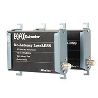 Mirabox HDMI Coax Extender Over Single RG59/RG-6U Coaxial Cable with F Type RF Coaxial Connectors Support 1080P 300m 984ft Lossless No Latency Extention for Set Top Box, DVR,DVD,Security Cameras