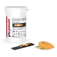 CardioRisk Panel TOTAL+HDL+GLU Cardio Chek Test Strips (15 strips); PTS Panels #2412 for Cholesterol