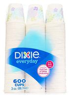 Dixie Bath Cup, 3 oz. - 600 Cups,Varies Color
