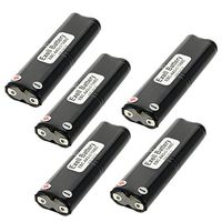 5x 4.8V 1000mAh NiCD Batteries w/Tabs Fits Emergency Lights Dual-Lite 12-859