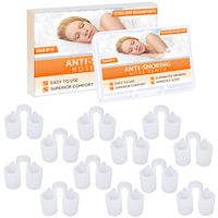 Breathing Relief Nasal Dilator - Pack of 12 Extra Large Size Soft Silicone Vents, Anti Snoring Nose Vents Ð Simple Snoring Solution for Nasal Breathers - by Mobi Lock Beauty