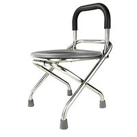 Folding Commode Portable Toilet Seat,Commode Chair - Perfect for Camping, Hiking, Trips, Construction Sites