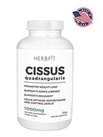 Herbfit Cissus Quadrangularis 1000mg I 150 Veggie Caps I Dietary Supplement for Joints and Bones I Helps Weight Loss I Made in USA (Cissus Quadrangularis - 150CT)