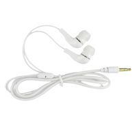 in-Ear Earbuds,Creazy 3.5mm Stereo in Ear Earphone Earbud Headphones Headset for Smartphones,Ipad,PC (White)