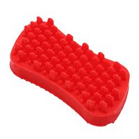 Meolin Silica Gel Dog Bath Brush Pet Hair Cleaning Silicone Lint Remover,Silica gel,4.12.41in