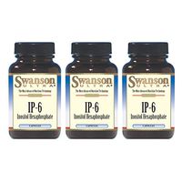 Swanson IP-6 Inositol Hexaphosphate 240 Capsules (3 Pack)