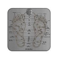 Lzour USB EMS Foot Massager, Portable Electric Foot Massage Mat, Foldable Remote Control Foot Muscle Stimulator Promote Blood Circulation Uni