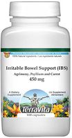 Irritable Bowel Support (IBS) - Agrimony, Psyllium and Carrot - 450 mg (100 Capsules, ZIN: 516864) - 2 Pack