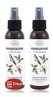 Best Natural Essential Oil Air Freshener Home Spray (2PK Vanilla Cinnamon) | Room Odor Eliminator Spray | Neutralize Bathroom Toilet Odors