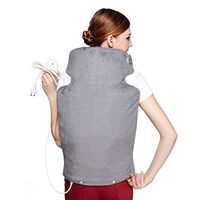 JJDD'G Electric Heating Pad Neck Shoulder and Back Heating Wrap Back Pain,with 3 Heat Settings for Pain Relief, Overheating Protection, 90min Auto-Off, Machine Washable
