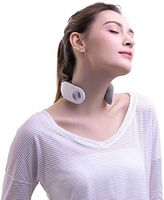 SKG Smart Neck Massager with Heat Portable Massage Equipment with Remote Control Cordless Design (Noble White)