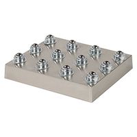 Detecto BT-1818 Ball Top Transfer 18" x 18" platform 1.32"H from platform stainl